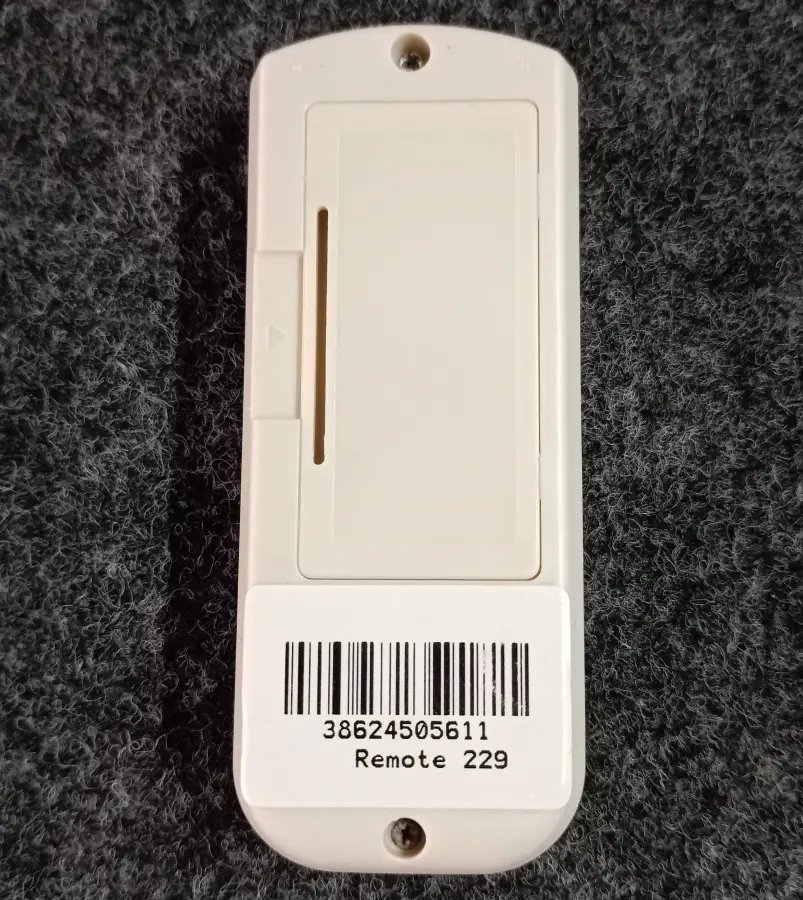 Remote 229 Y
