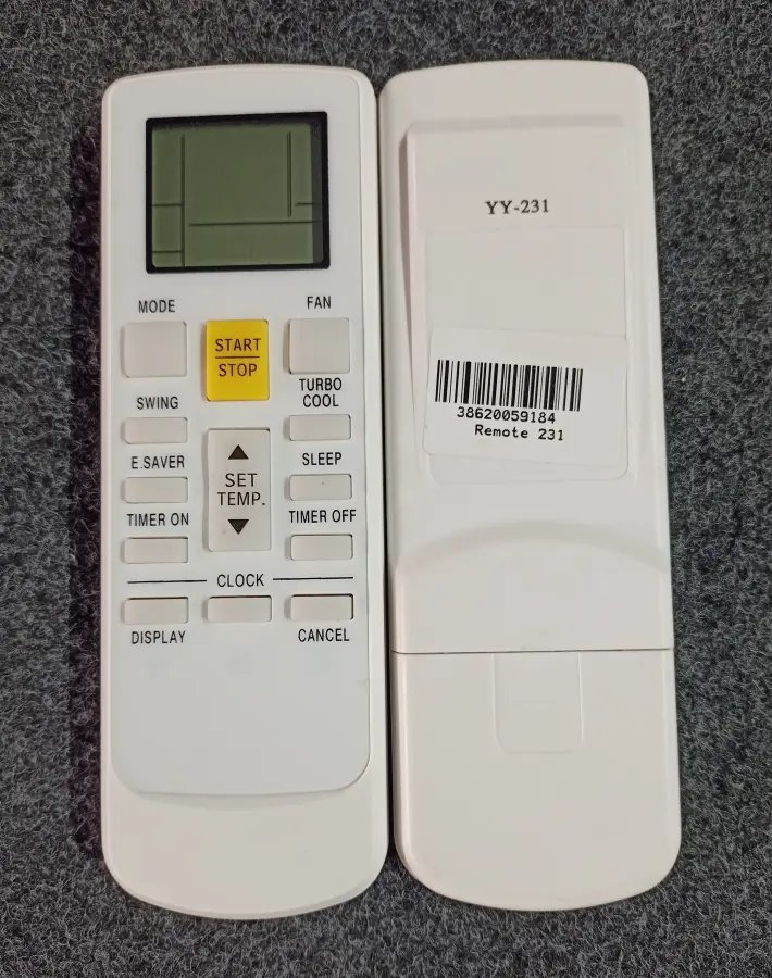 Remote 231 Y