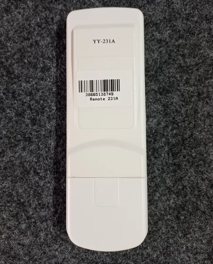 Remote 231A Y