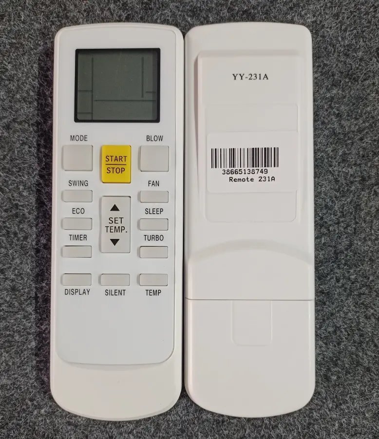 Remote 231A Y