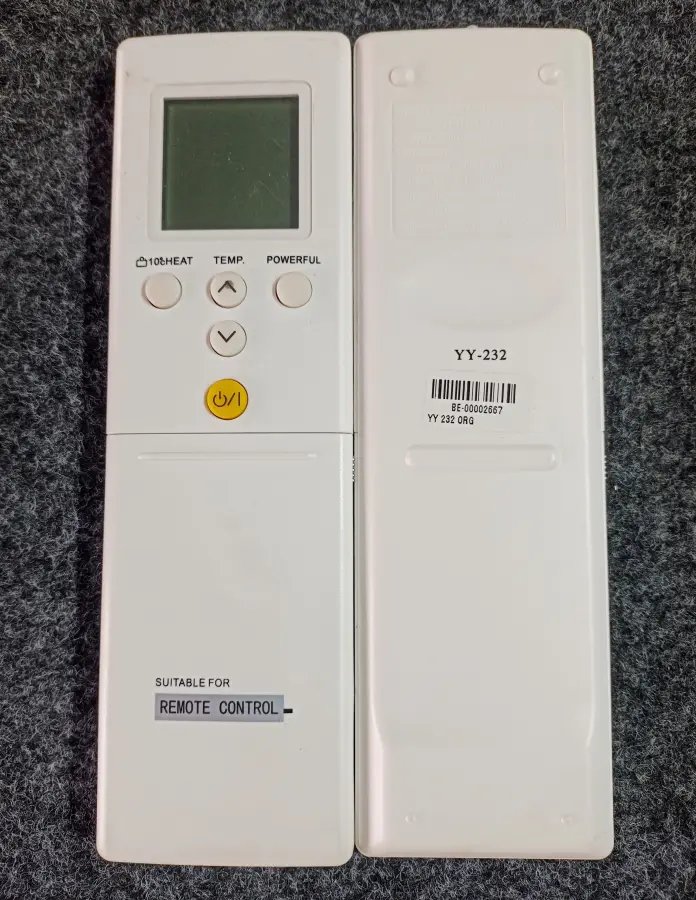 Remote 232 Y