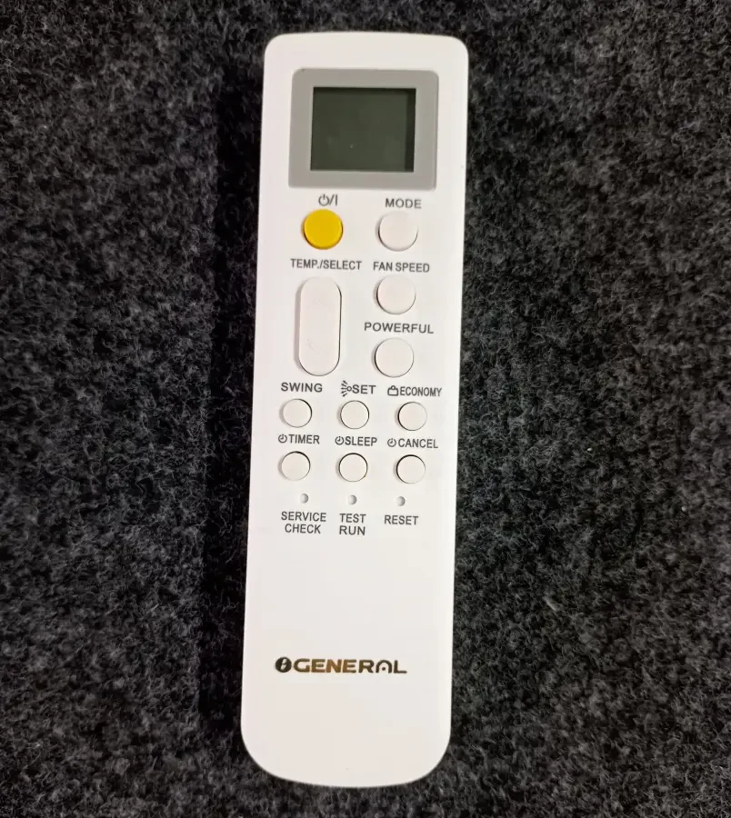 Remote 252A Y