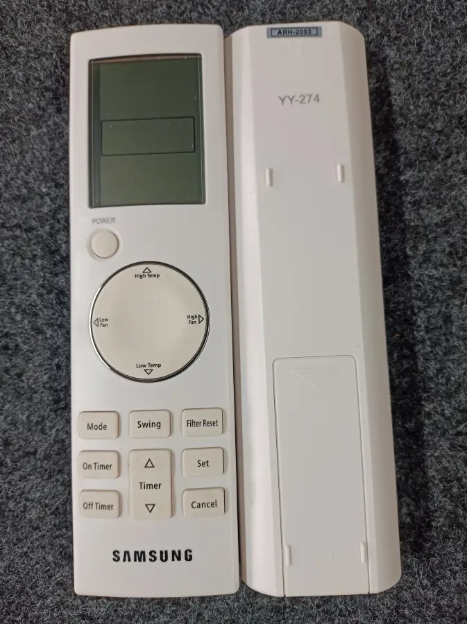 Remote 274 Y