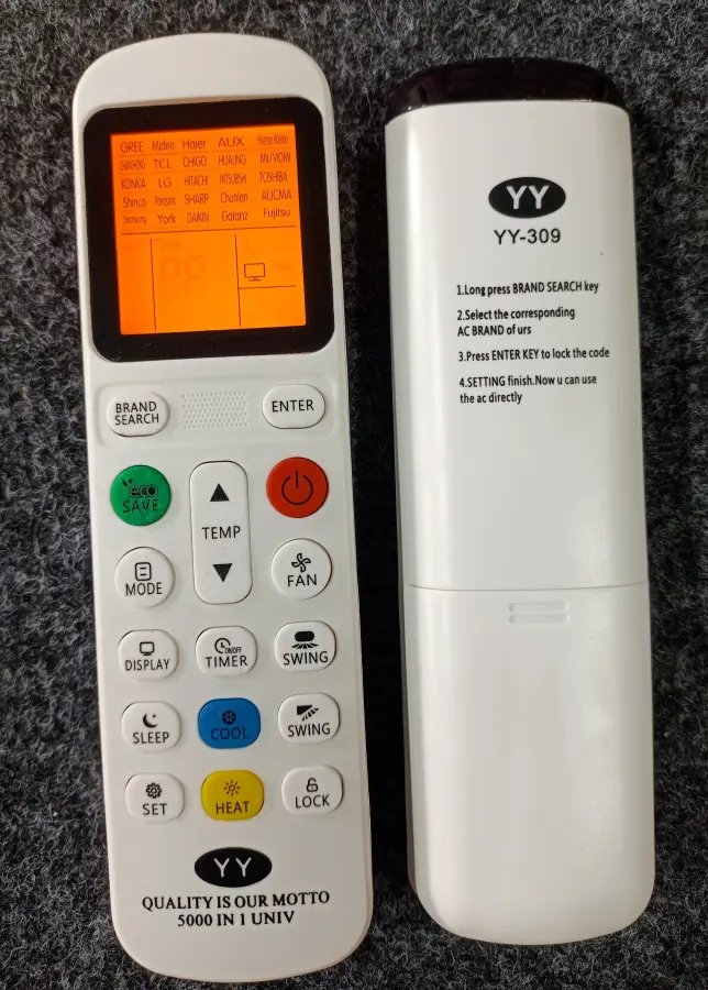 Remote 309 Uni. LIGHT Y