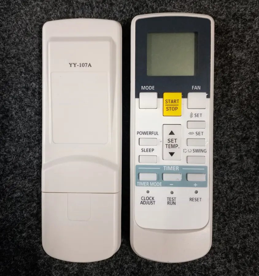 Remote 107A Y