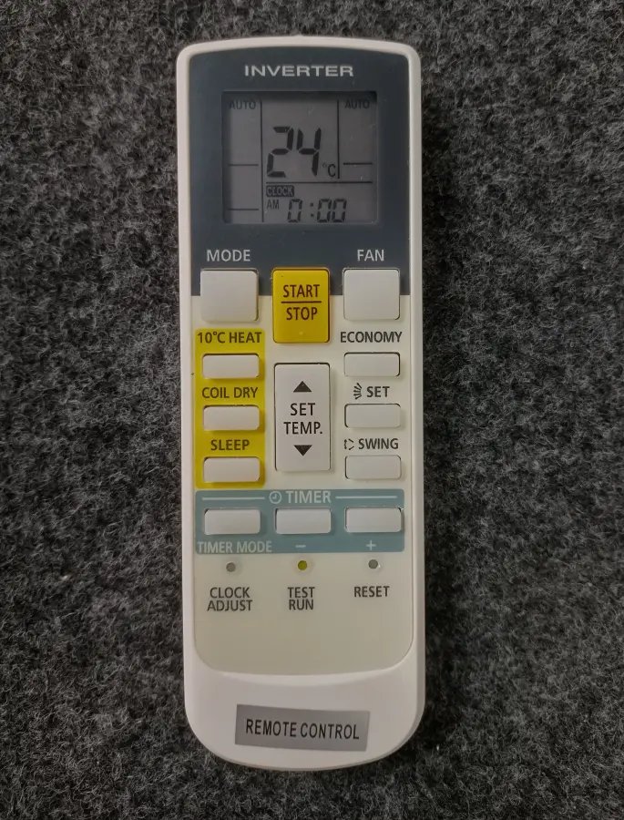 Remote 107B Y