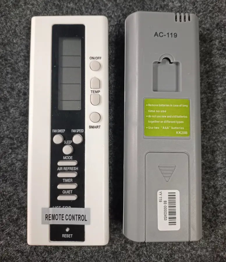 Remote 119 Y