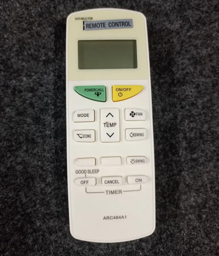 Remote 132C Y