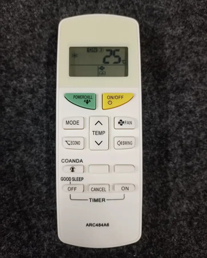 Remote 132E Y