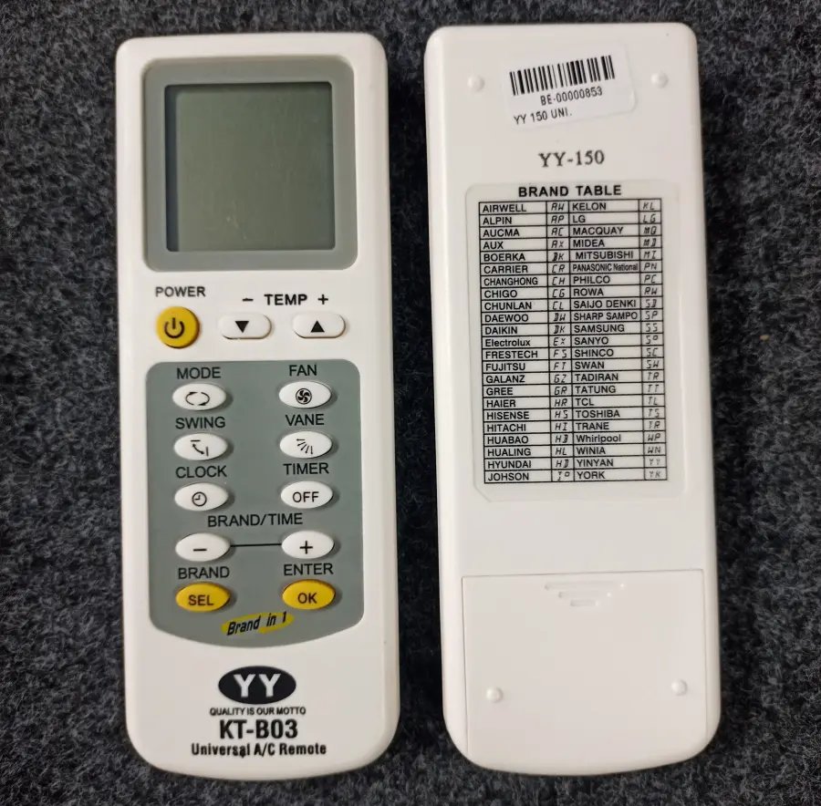 Remote 150 Uni. Y