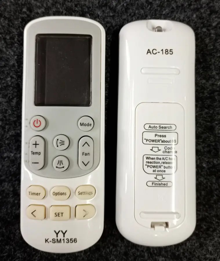 Remote 185 Uni. Y