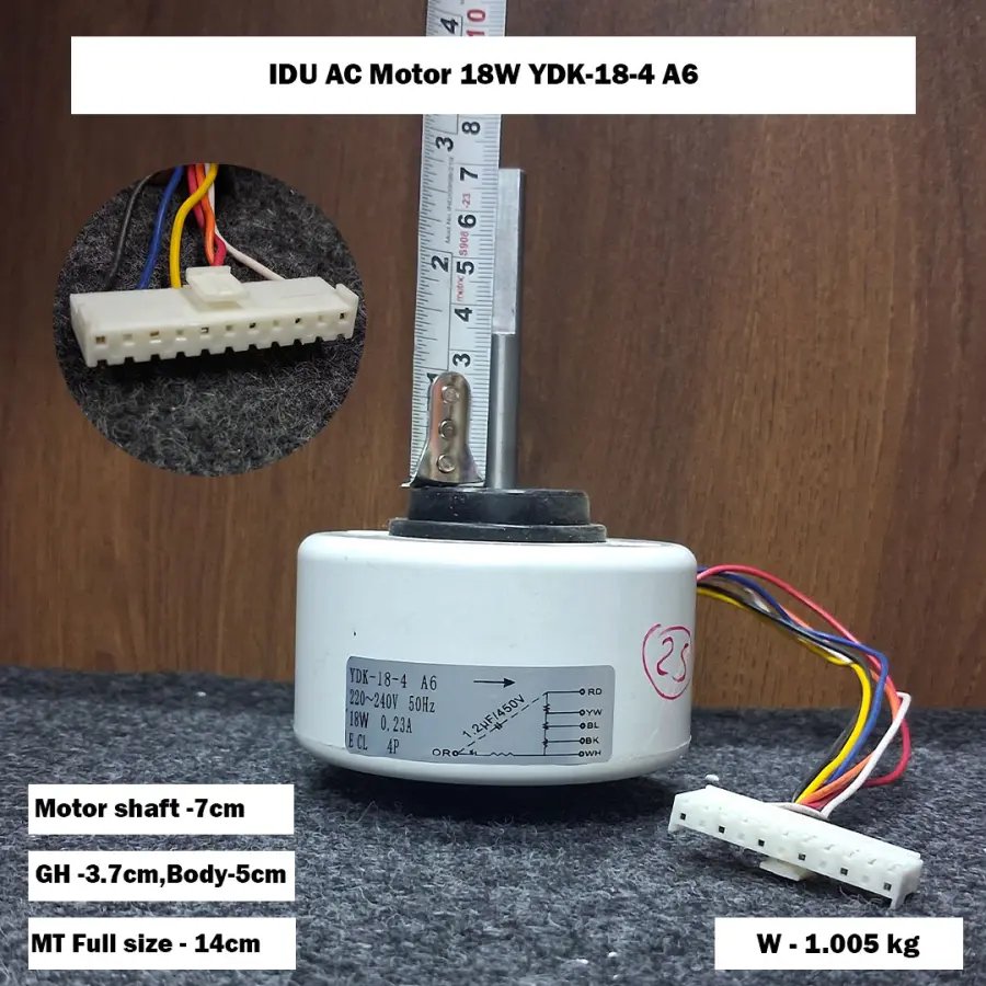 IDU AC Motor 18W YDK-18-4 A6