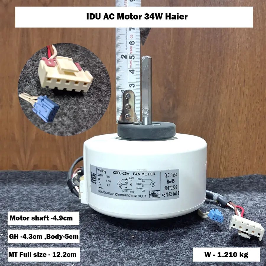 IDU AC Motor 34W Haier