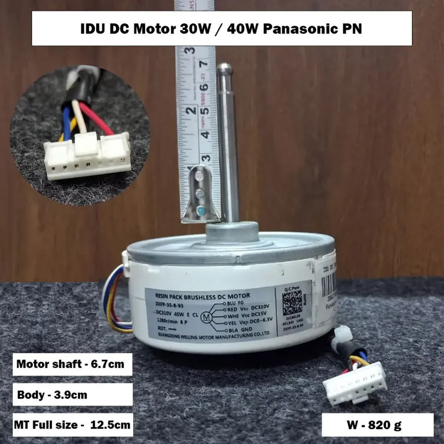 IDU DC Motor 30W / 40W Panasonic PN