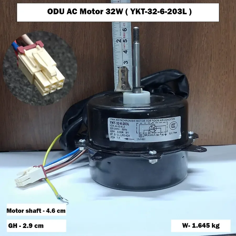 ODU AC Motor 32W ( YKT-32-6-203L )