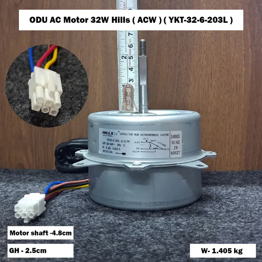 ODU AC Motor 32W Hills ( ACW ) ( YKT-32-6-203L )