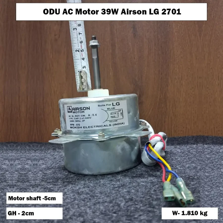 ODU AC Motor 39W Airson LG 2701