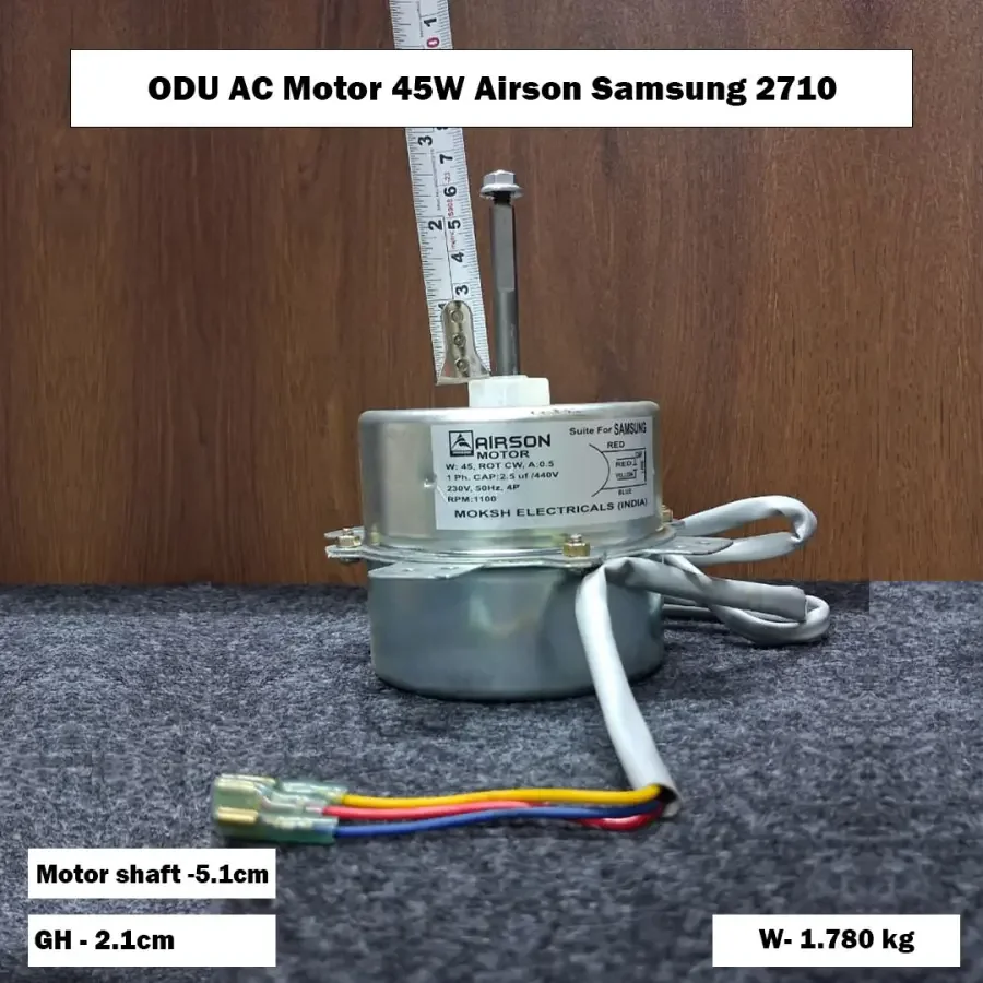 ODU AC Motor 45W Airson Samsung 2710