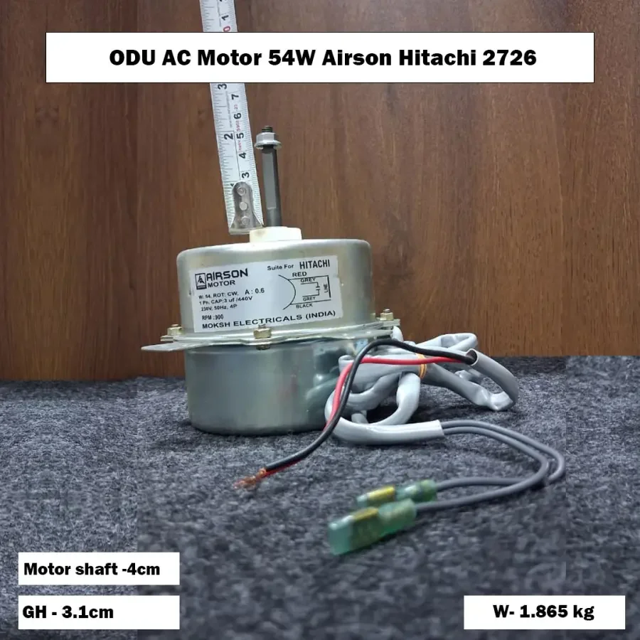 ODU AC Motor 54W Airson Hitachi 2726