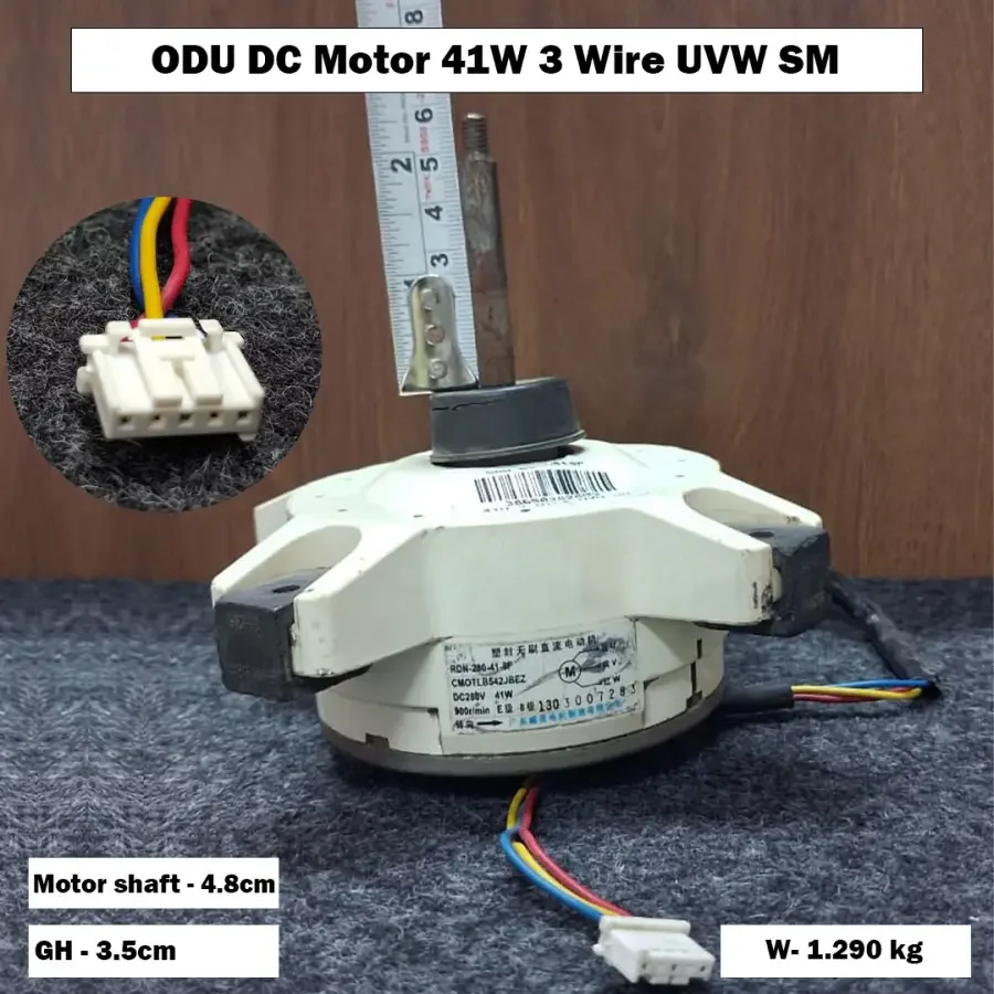 ODU DC Motor 41W 3 Wire UVW SM
