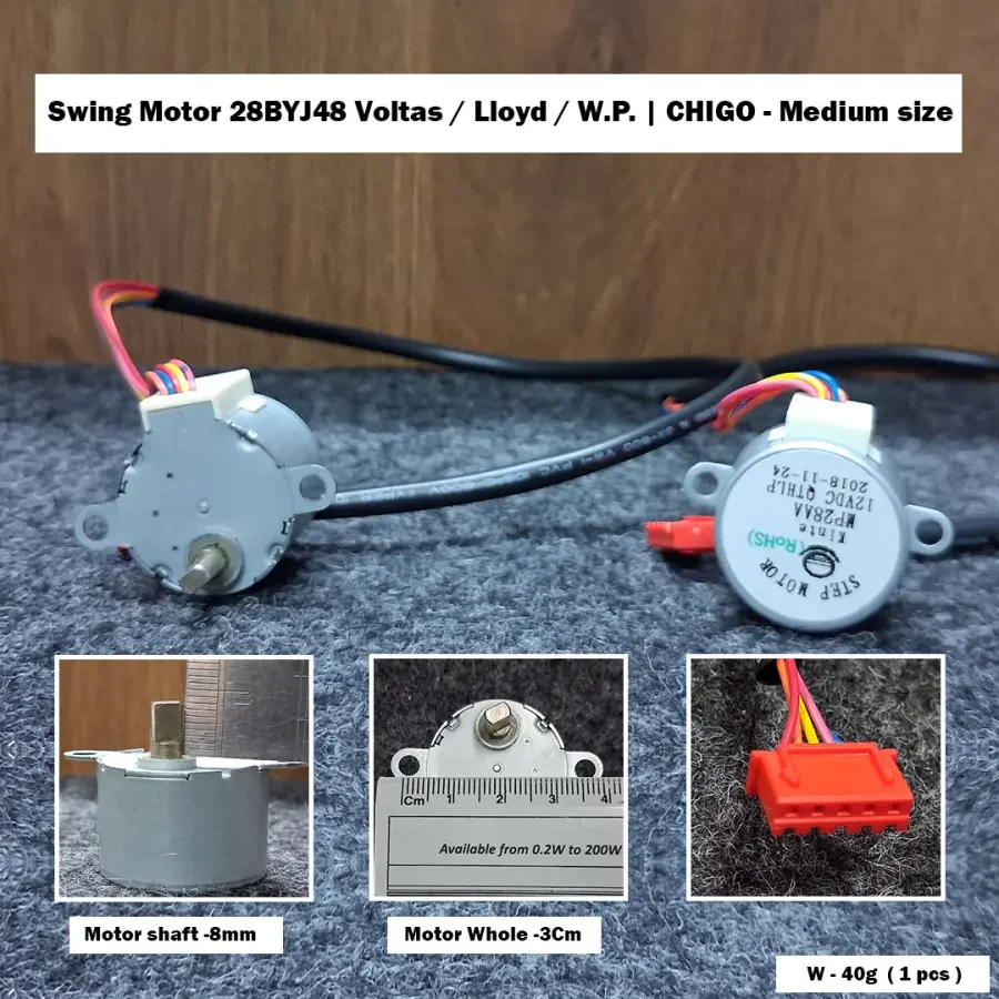 Swing Motor 28BYJ48 Voltas / Lloyd / W.P. | CHIGO - Medium size