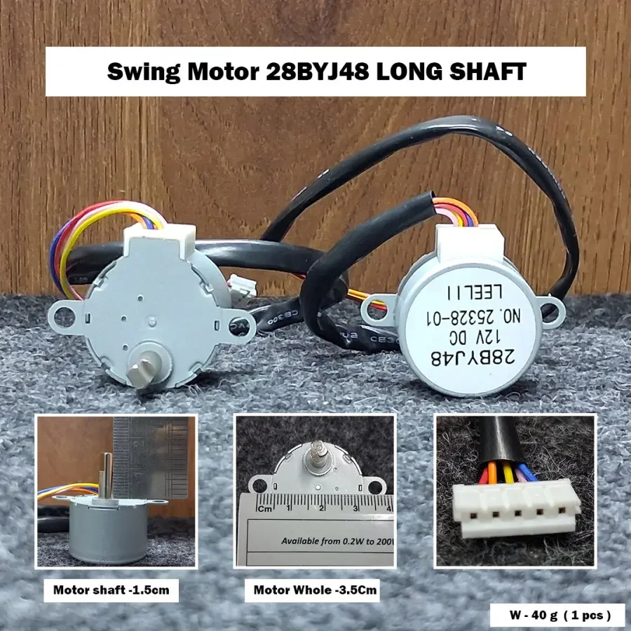Swing Motor 28BYJ48 LONG SHAFT