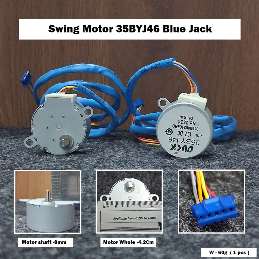 Swing Motor 35BYJ46 Blue Jack