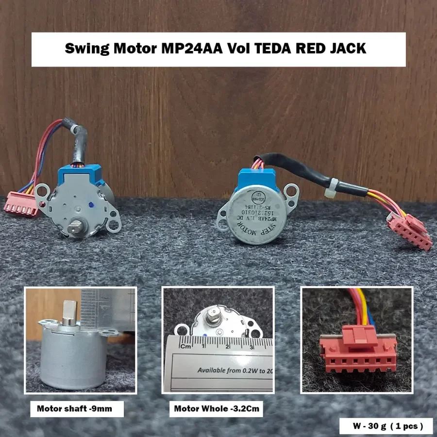 Swing Motor MP24AA Vol TEDA RED JACK