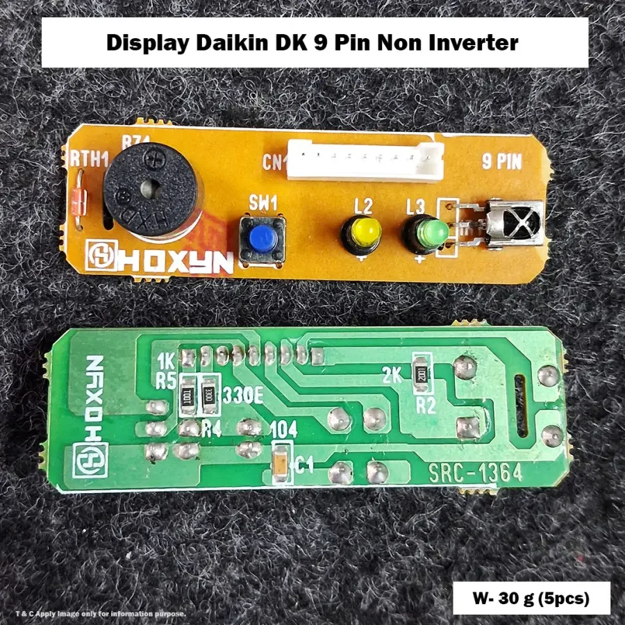 Display Daikin DK 9 Pin Non Inverter