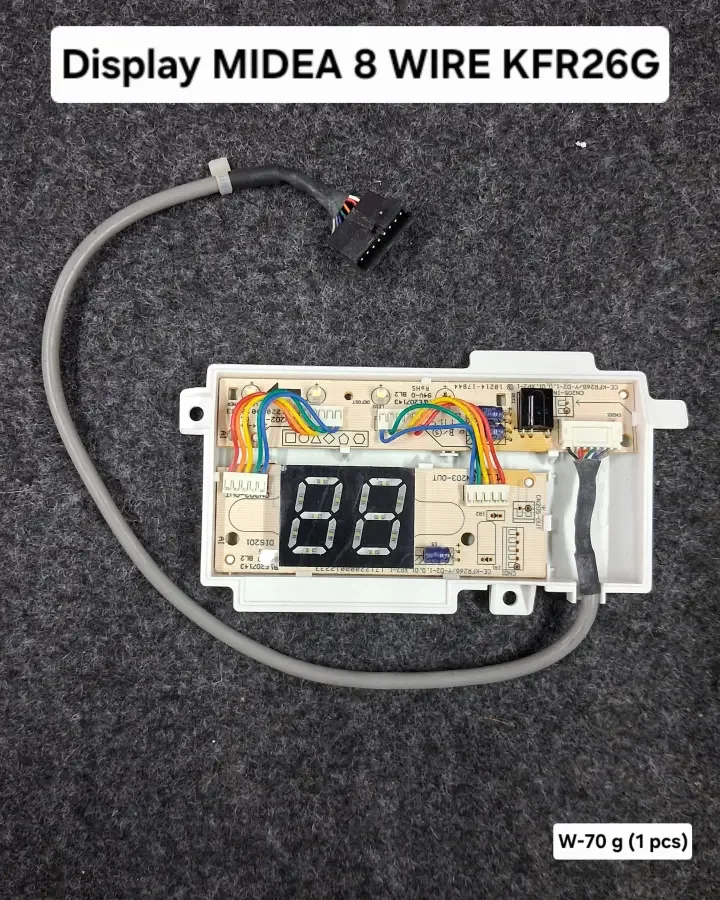 Display MIDEA 8 WIRE KFR26G