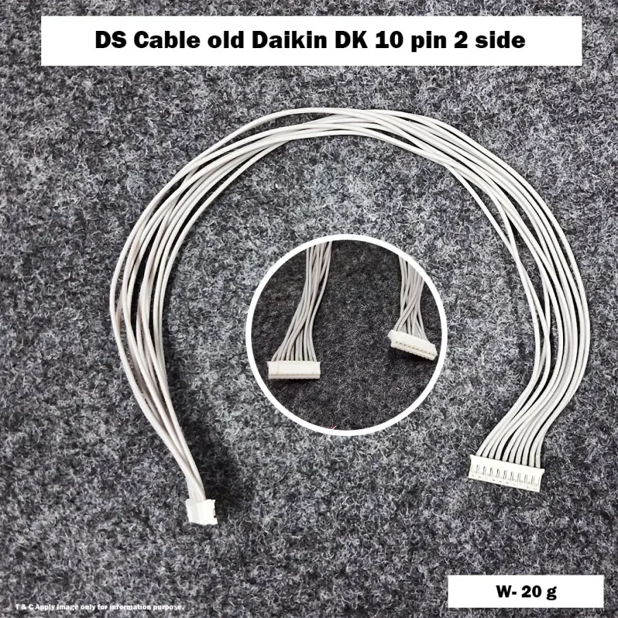 DS Cable old Daikin DK 10 pin 2 side
