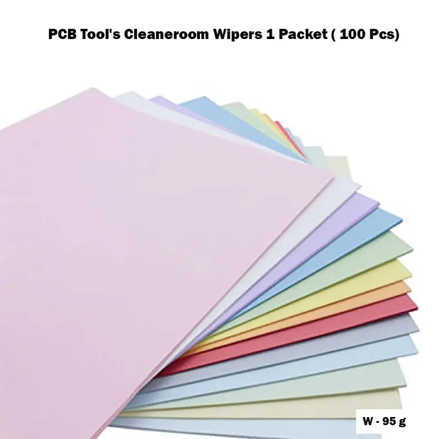 PCB Tool's Cleaneroom Wipers 1 Packet ( 100 Pcs)