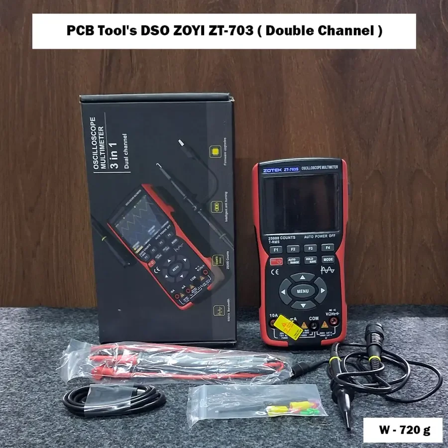 PCB Tool's DSO ZOYI ZT-703 ( Double Channel )