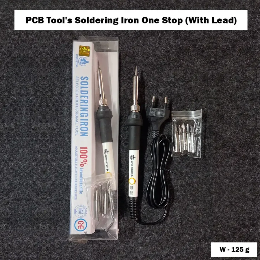 PCB Tool's Soldering Iron One Stop (With Lead)