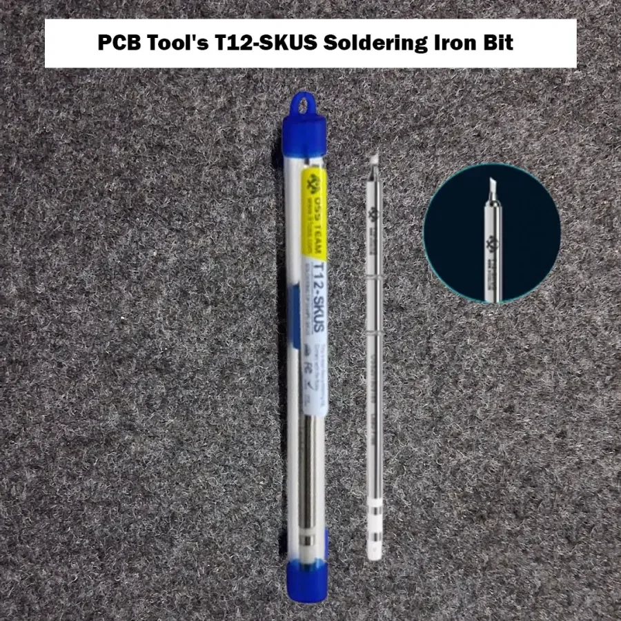 PCB Tool's T12-SKUS Soldering Iron Bit