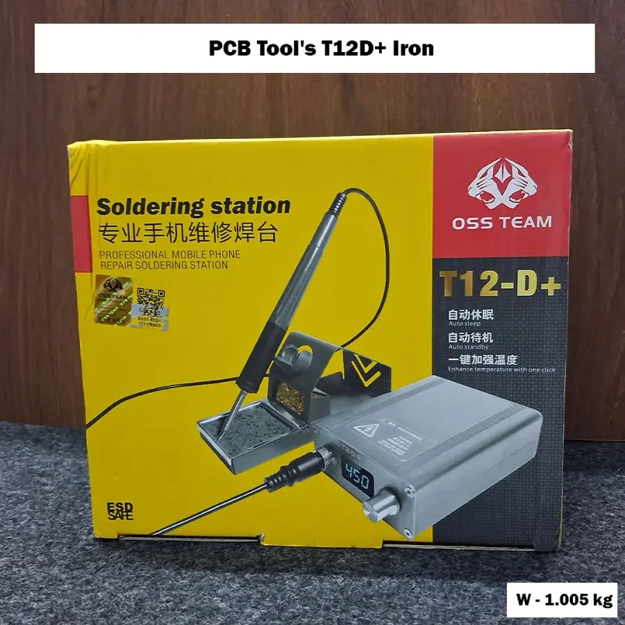 PCB Tool's T12D+ Iron