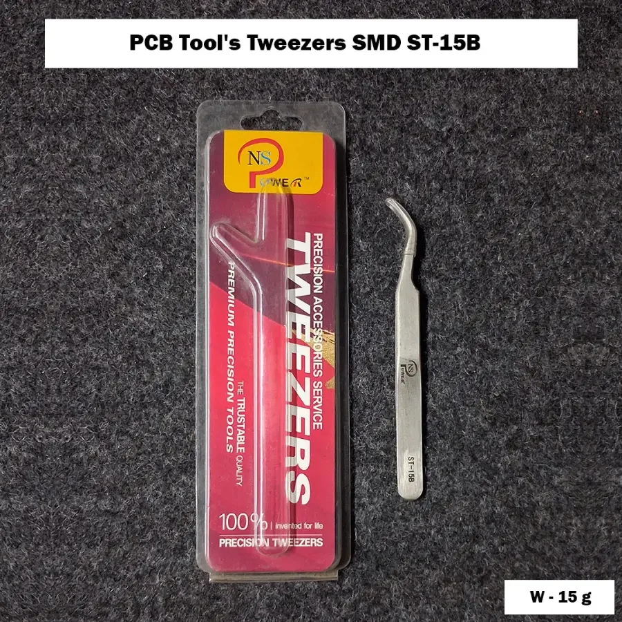 PCB Tool's Tweezers SMD ST-15B