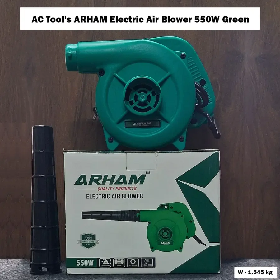 AC Tool's ARHAM Electric Air Blower 550W Green