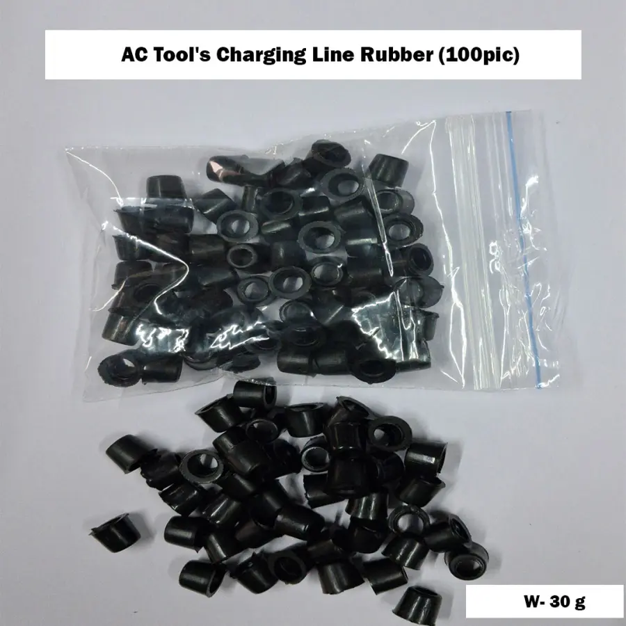 AC Tool's Charging Line Rubber (100pic)