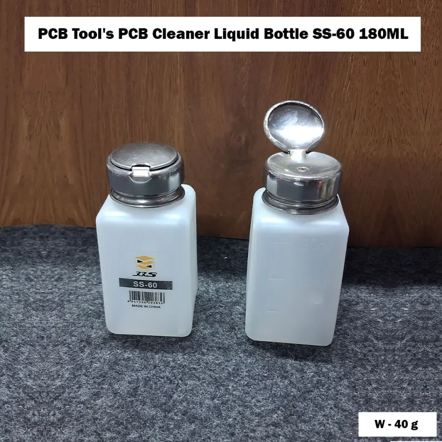 PCB Tool's PCB Cleaner Liquid Bottle SS-60 180ML