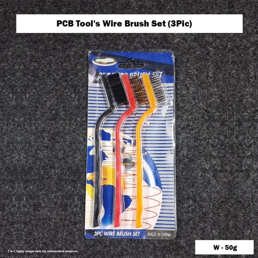 PCB Tool's Wire Brush Set (3Pic)