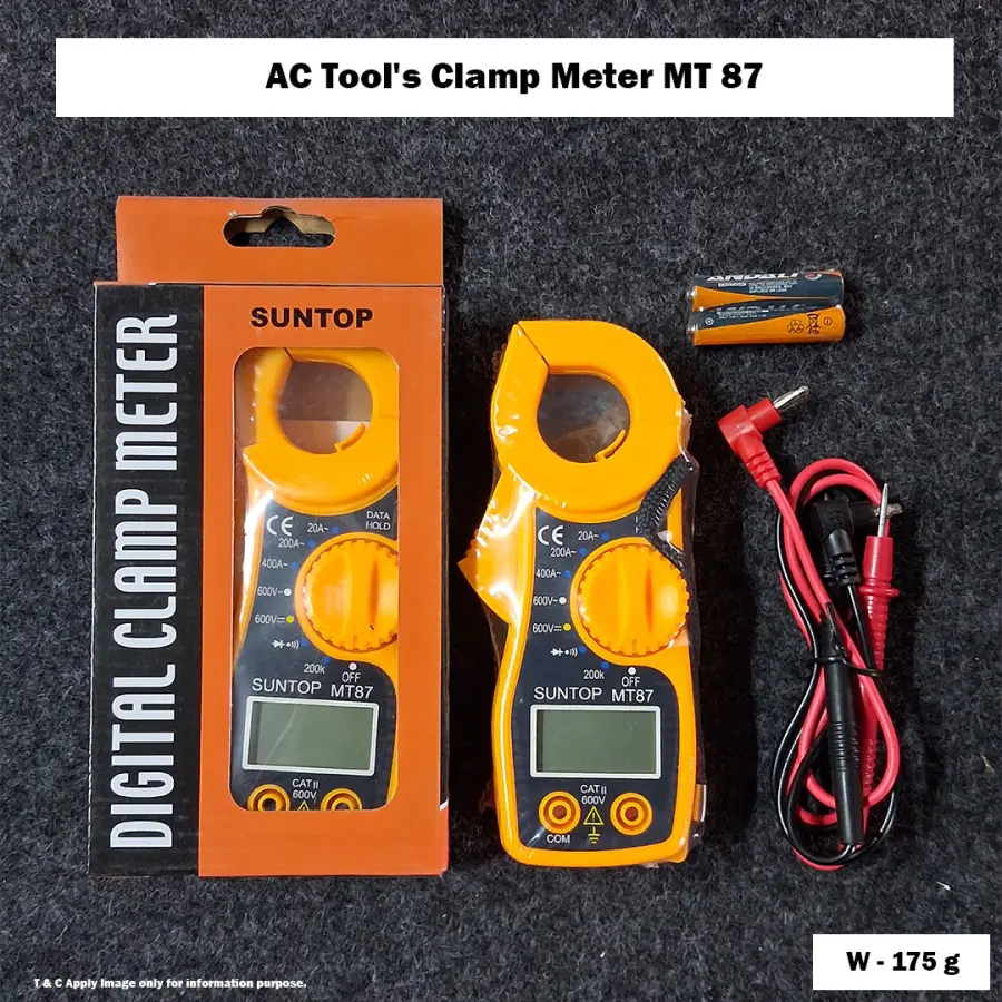 AC Tool's Clamp Meter MT 87