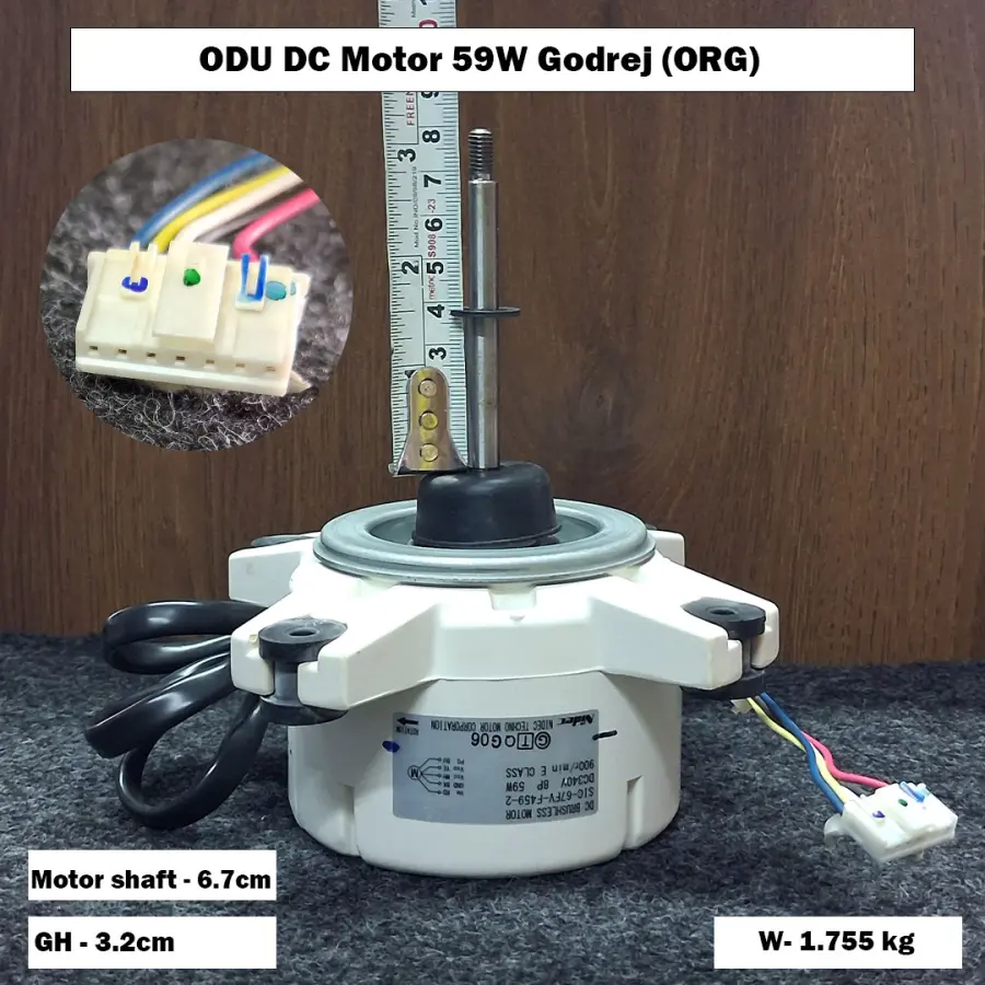 ODU DC Motor 59W Godrej (ORG)