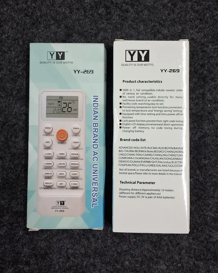 Remote 269 Uni. Y / JJ 100