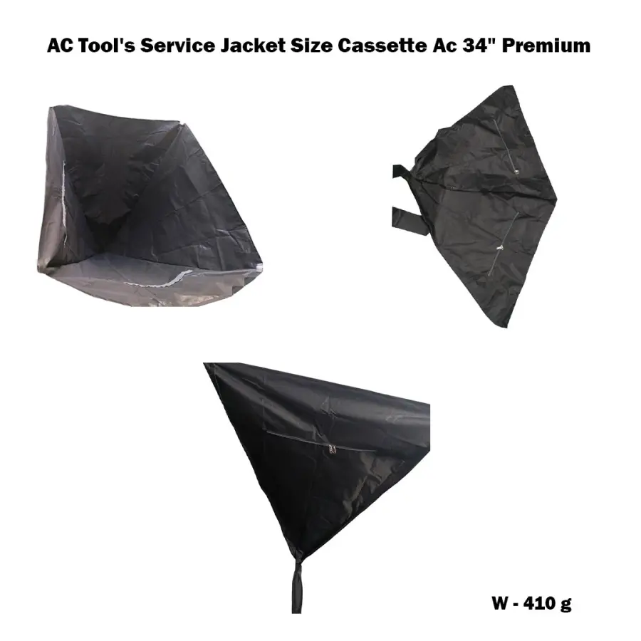 AC Tool's Service Jacket Size Cassette Ac 34" Premium
