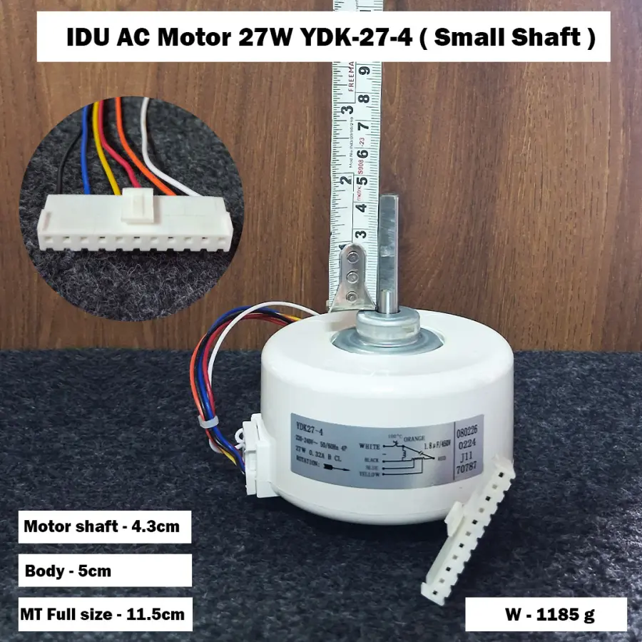 IDU AC Motor 27W YDK-27-4 ( Small Shaft )