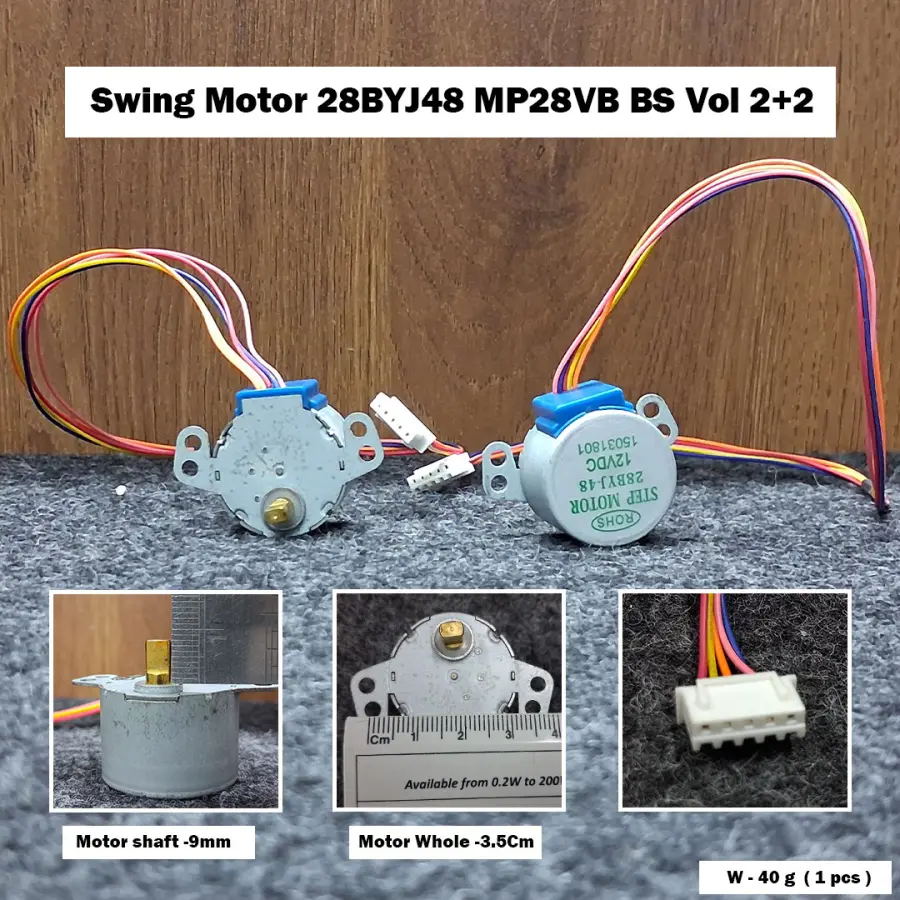 Swing Motor 28BYJ48 MP28VB BS Vol 2+2