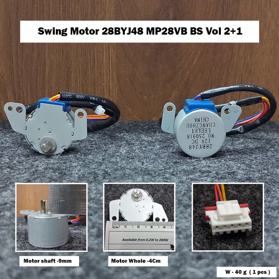 Swing Motor 28BYJ48 MP28VB BS Vol 2+1