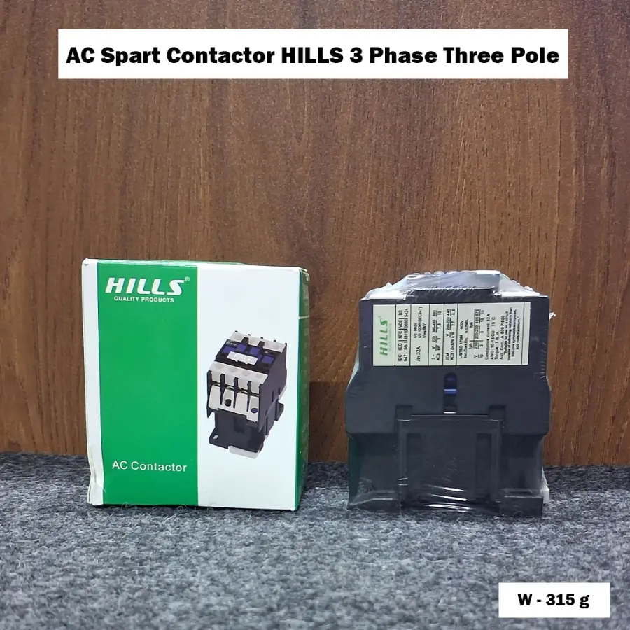 AC Spart Contactor HILLS 3 Phase Three Pole