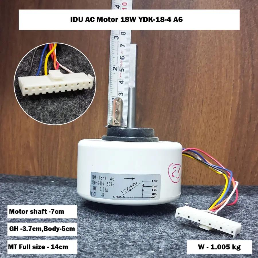 IDU AC Motor 18W YDK-18-4 A6